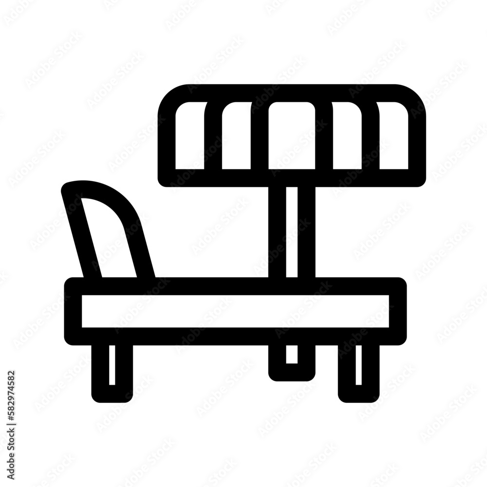 sunshade icon or logo isolated sign symbol vector illustration - high-quality black style vector icons
