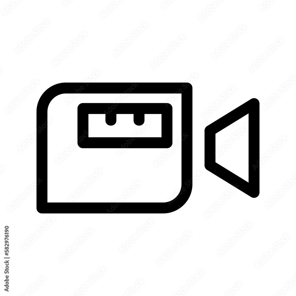 video camera icon or logo isolated sign symbol vector illustration - high-quality black style vector icons
video camera icon or logo isolated sign symbol vector illustration - high-quality black style vector icons