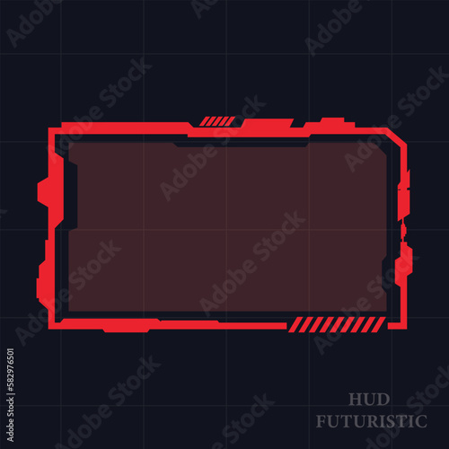 futuristic vector hud interface screen design digital callouts titles hud- ui gui futuristic user