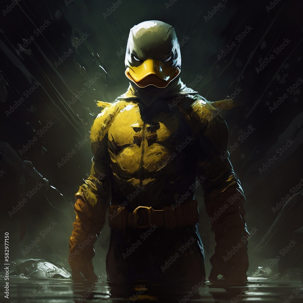 Fototapeta premium Fancy Duck