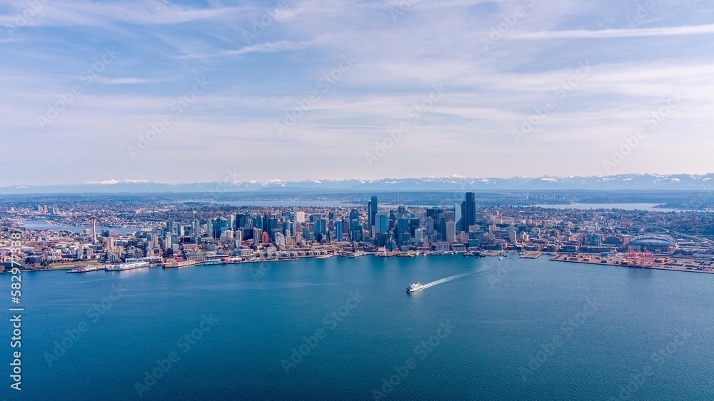 Seattle Skyline & Elliot Bay