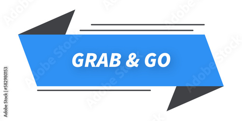 grab and go banner