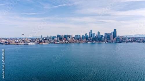 Seattle Skyline & Elliot Bay © George