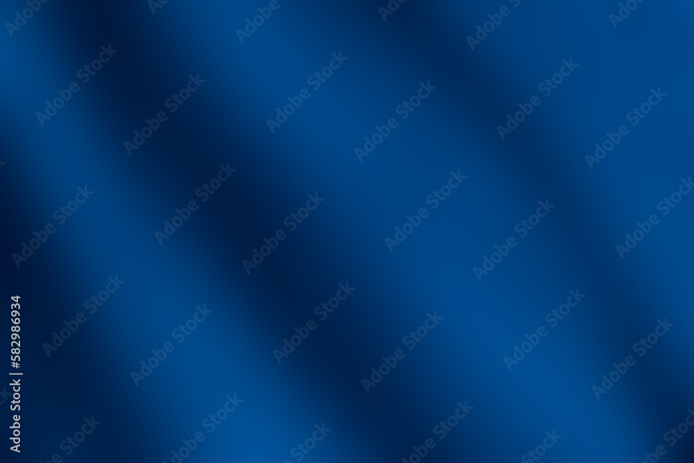 Blurred background of textured and surface from wet blue denim or jeans.