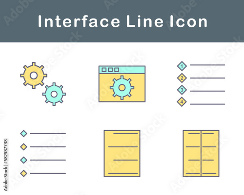 Interface Vector Icon Set