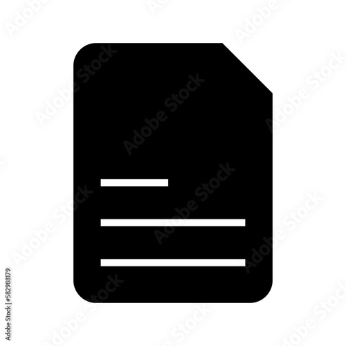 file icon or logo isolated sign symbol vector illustration - high quality black style vector icons 