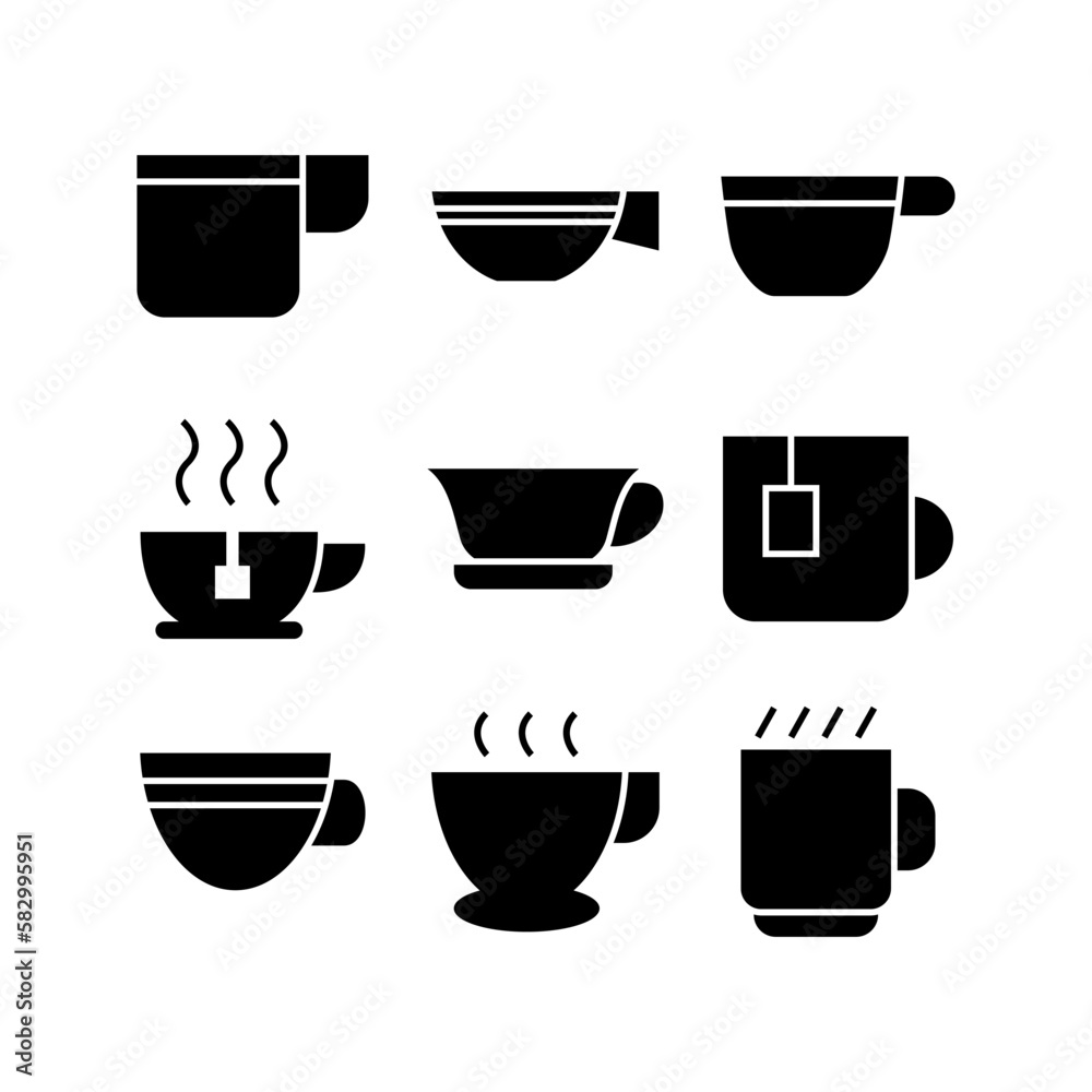 tea icon or logo isolated sign symbol vector illustration - high quality black style vector icons
