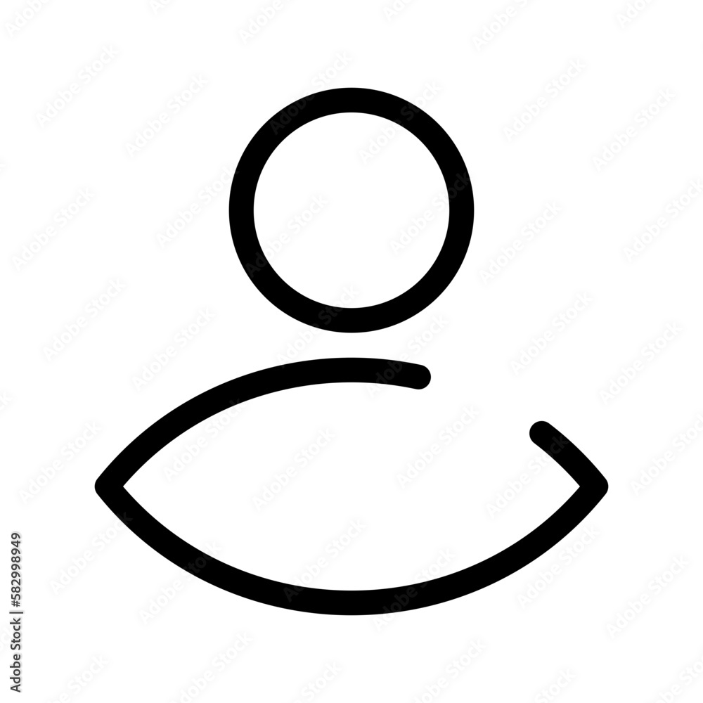User Icon Vector Symbol Design Illustration User Icon Vector Symbol Design Illustration