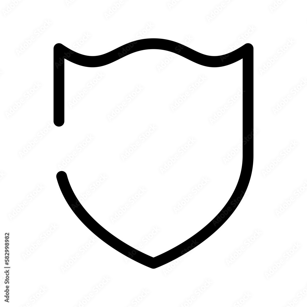 Shield Icon Vector Symbol Design Illustration Shield Icon Vector Symbol Design Illustration