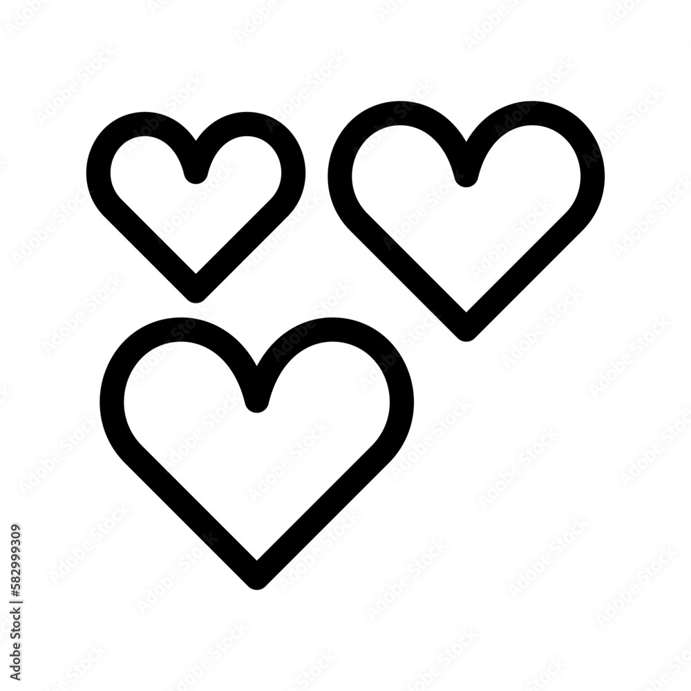 Love Icon Vector Symbol Design Illustration