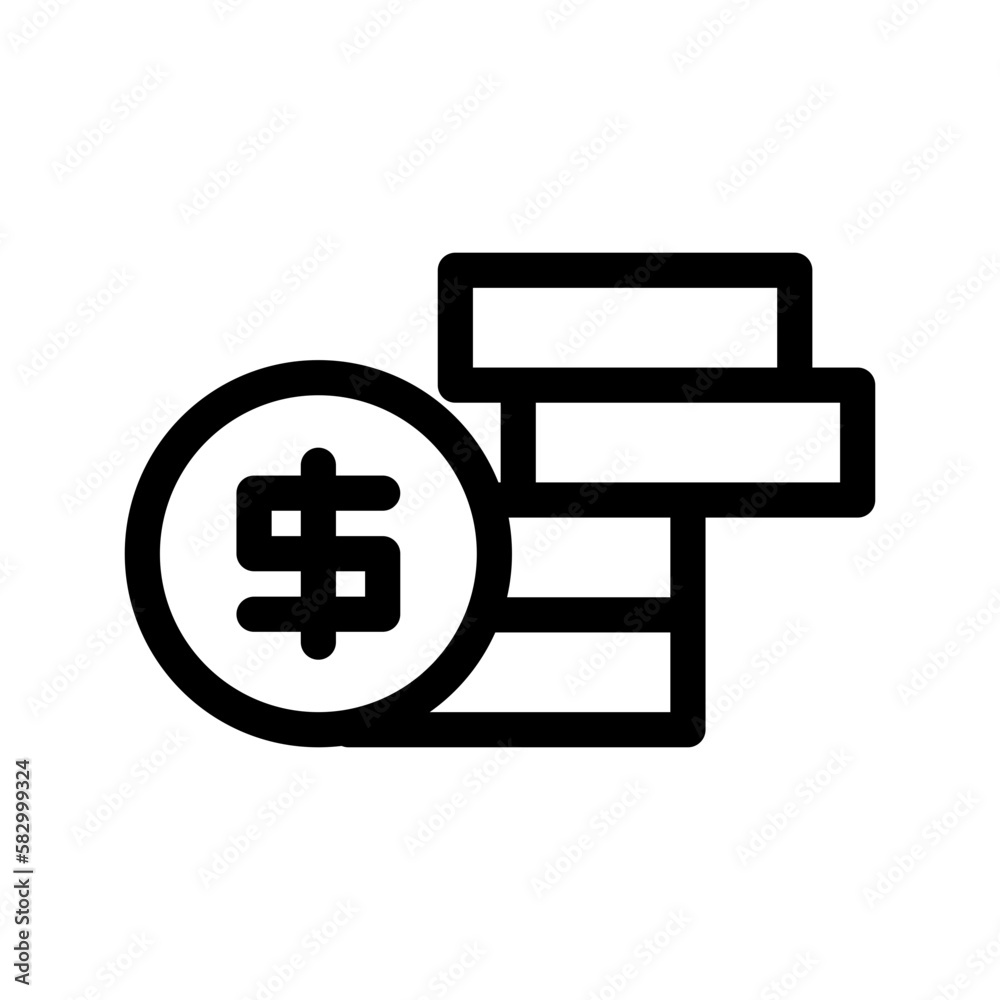 Cash Icon Vector Symbol Design Illustration Cash Icon Vector Symbol Design Illustration