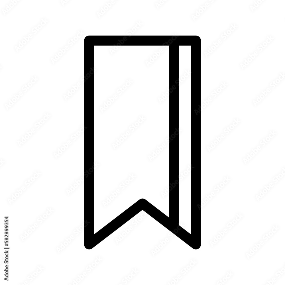 Bookmarks Icon Vector Symbol Design Illustration Bookmarks Icon Vector Symbol Design Illustration