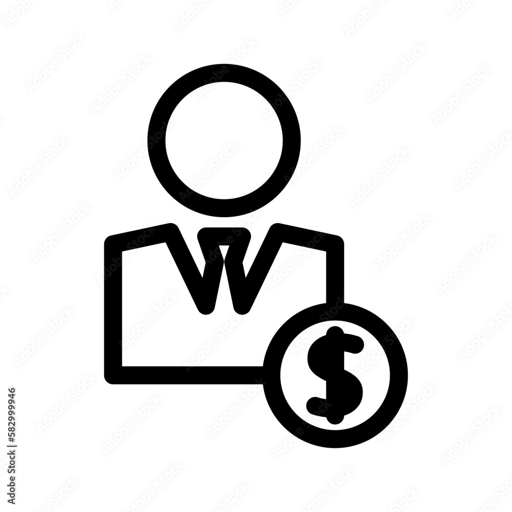 Business Icon Vector Symbol Design Illustration Business Icon Vector Symbol Design Illustration