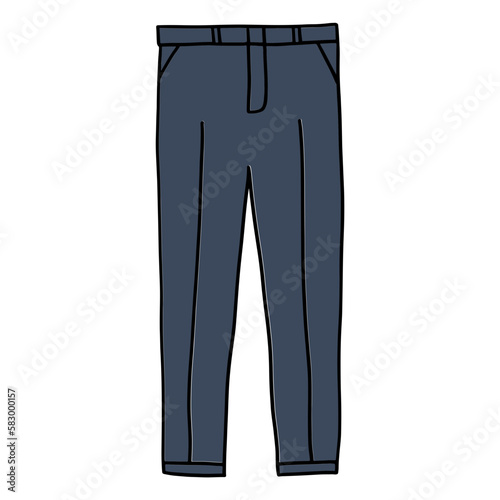 pants hand drawn