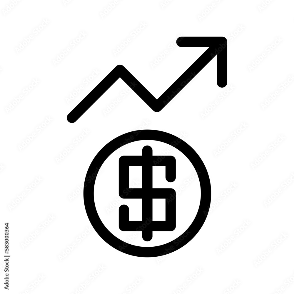 Profit Icon Vector Symbol Design Illustration Profit Icon Vector Symbol Design Illustration