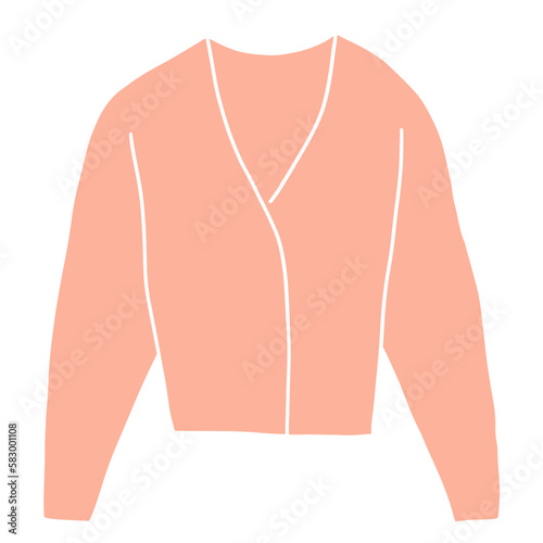 cardigan hand drawn