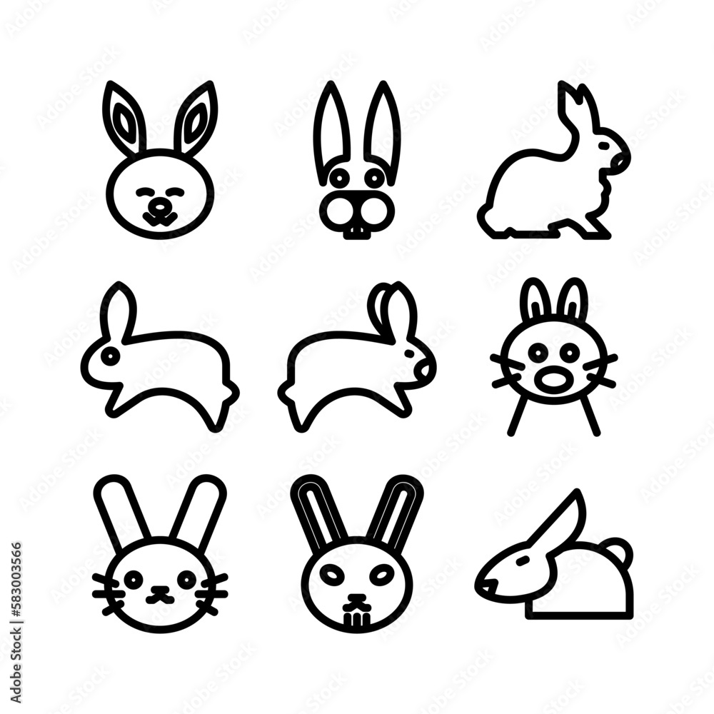 rabbit icon or logo isolated sign symbol vector illustration - high quality black style vector icons
rabbit icon or logo isolated sign symbol vector illustration - high quality black style vector icons