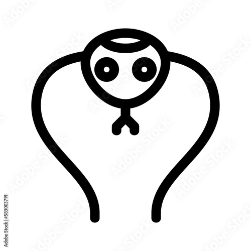 snake icon or logo isolated sign symbol vector illustration - high quality black style vector icons
