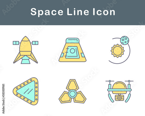 Space Vector Icon Set