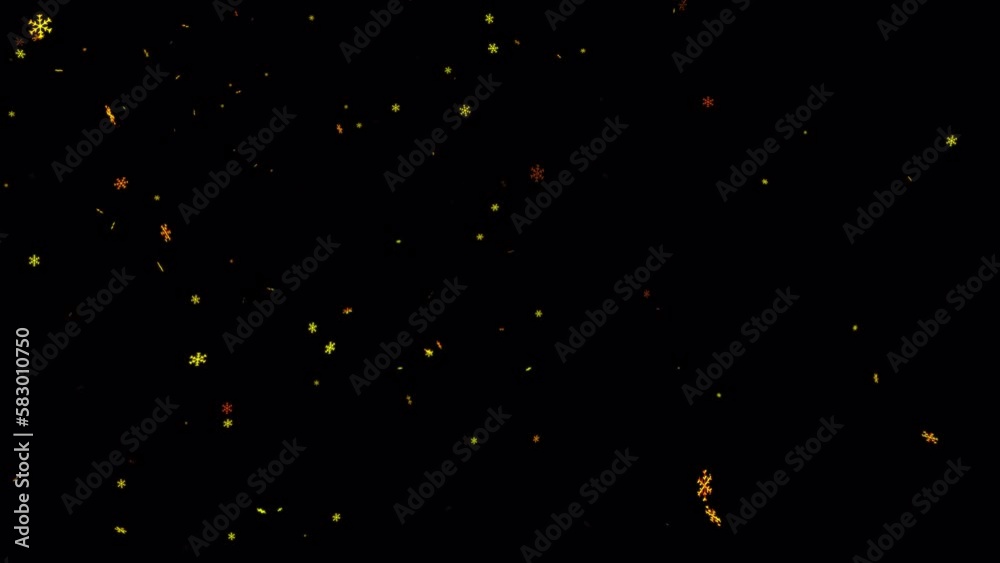 Snow icon abstract particle on alpha channel Snow icon abstract particle on alpha channel