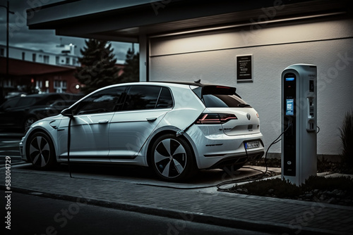 Electric car charging © Vinzdenz 