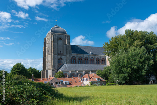 Die Große Kirche, auch Liebfrauenkirche genannt, in Veere. Provinz Zeeland in den Niederlanden photo