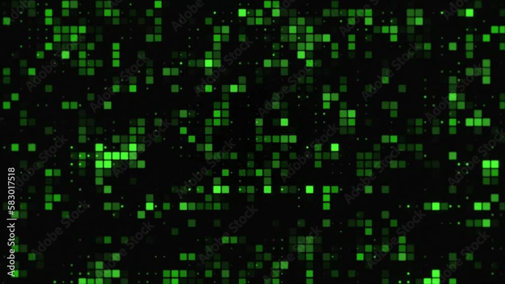Green digital background for use in high tech or computer graphics Green digital background for use in high tech or computer graphics