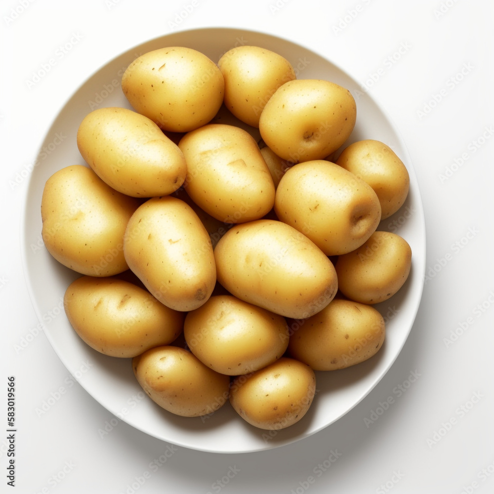 potatoes on a plate potatoes on a plate
