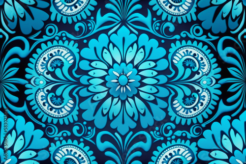 seamless pattern with paisley