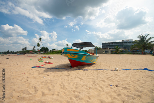 boats on the beach