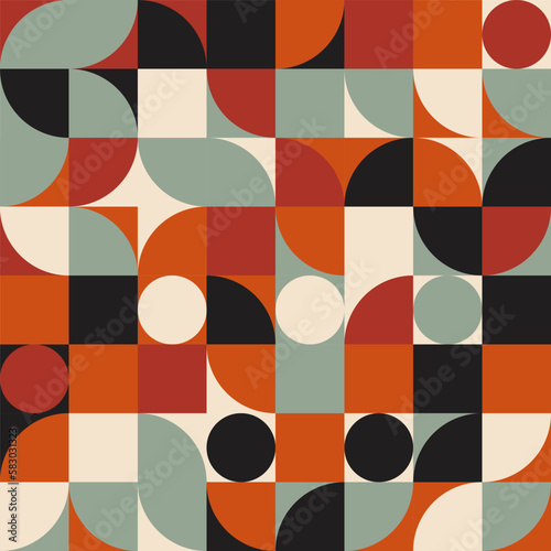 retro geometric aesthetics  big square kopie