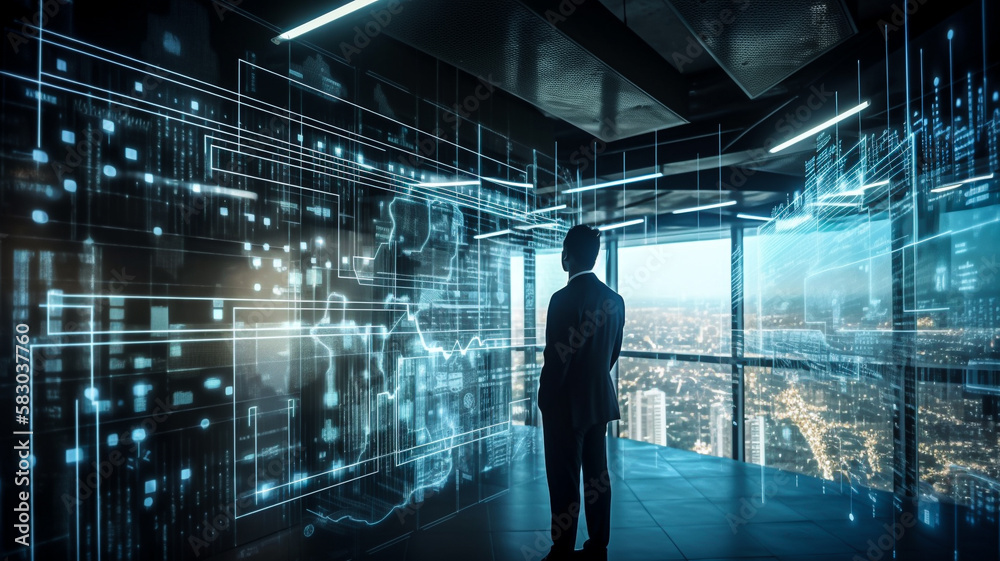 Digital Transformation Concept - Generative AI Digital Transformation Concept - Generative AI