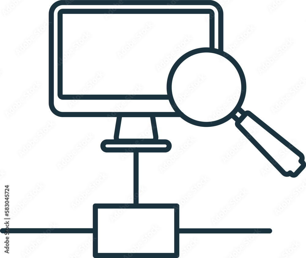 Id Pass line icon. Simple element from internet security collection. Creative Id Pass outline icon for web design, templates, infographics and more Id Pass line icon. Simple element from internet security collection. Creative Id Pass outline icon for web design, templates, infographics and more