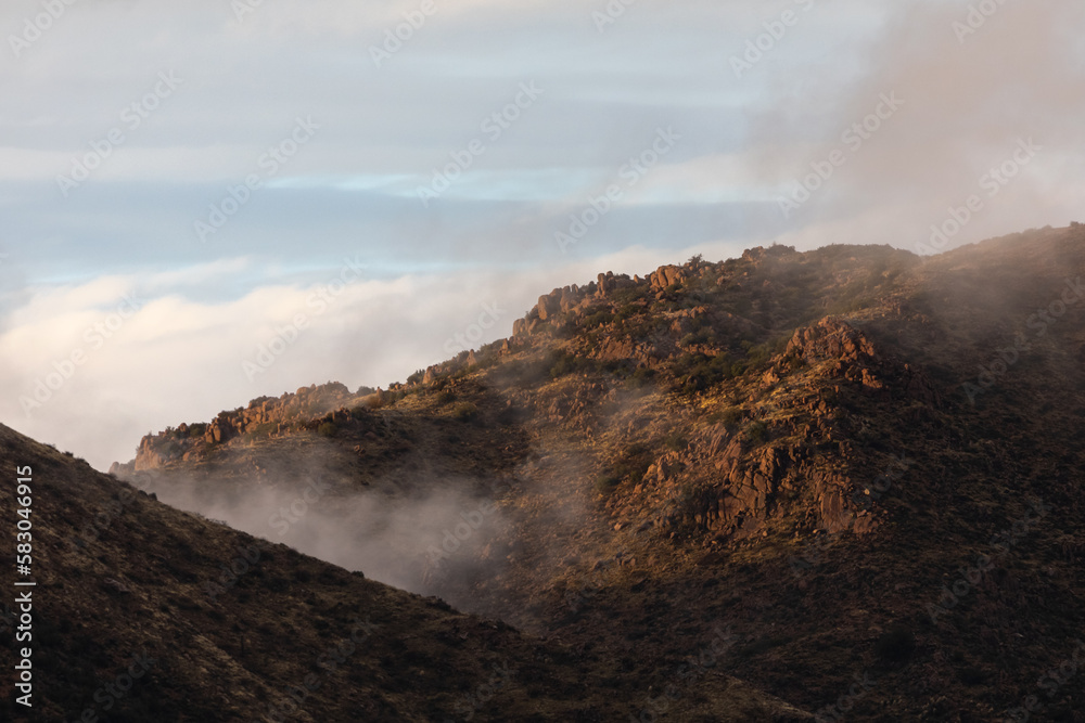 Misty Mountains in Arizona