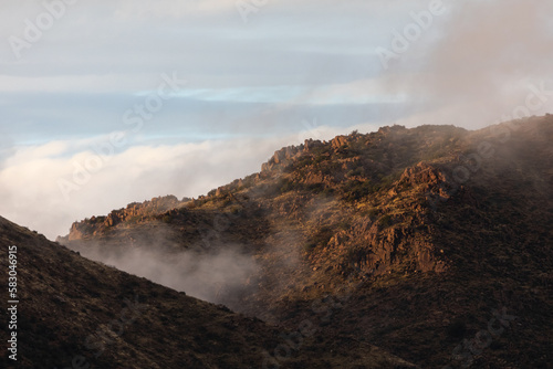 Misty Mountains in Arizona