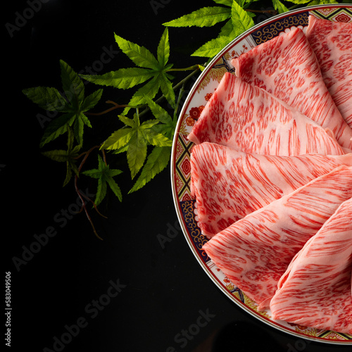 Cuadro en lienzo 牛肉　肉　肩ロース　和牛