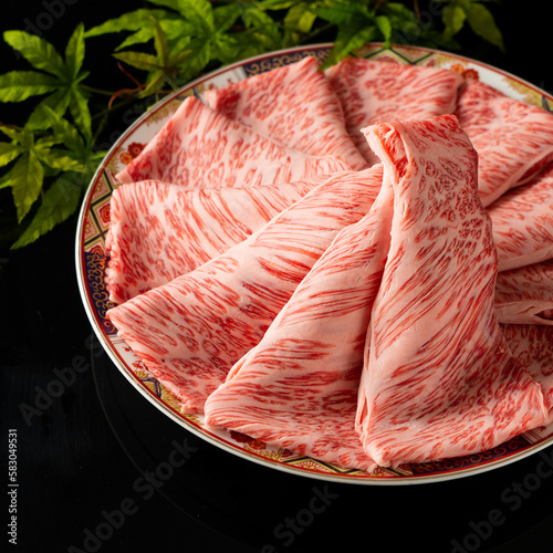 Foto 牛肉　肉　肩ロース　和牛
