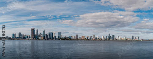 panoramic of city bay