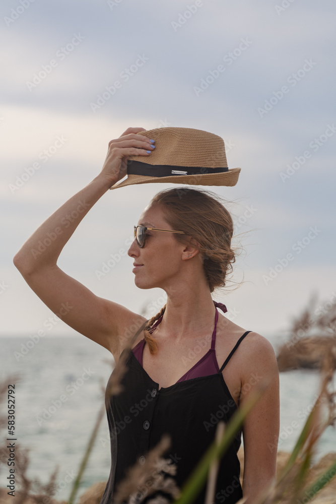 Fotografie woman with hat