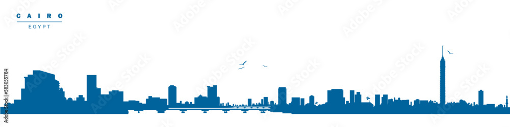 Cairo city skyline landmarks. Egypt africa travels Cairo city skyline landmarks. Egypt africa travels