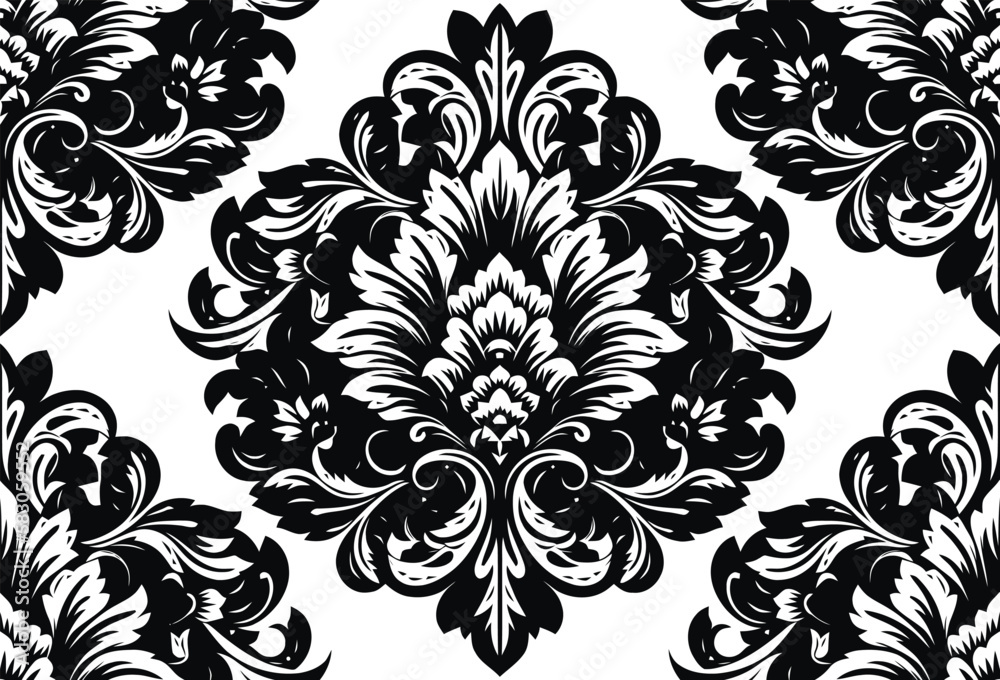 Vector Classic Seamless Pattern Background Classical Luxury Old Fashioned  Classic Ornament Royal Victorian Seamless Texture For Wallpapers Textile  Wrapping Exquisite Floral Baroque Template Stock Illustration - Download  Image Now - iStock