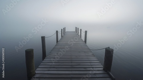 Misty Pier © Andy