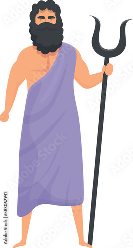 Hades icon cartoon vector. Greek athena. Ancient pantheon