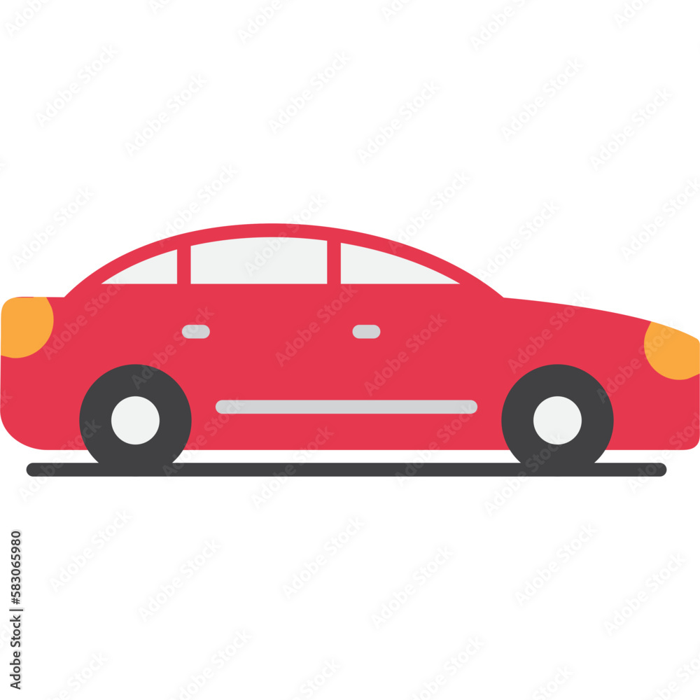 Fototapeta premium Sedan Icon