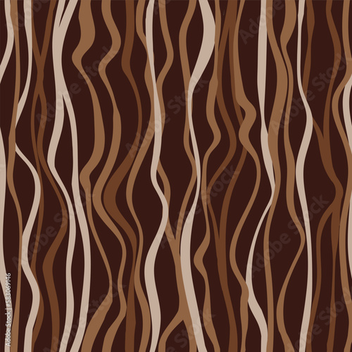 Repeating pattern of wavy lines