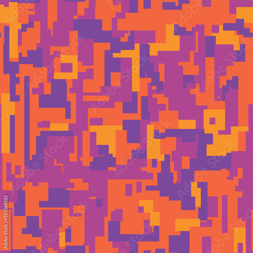 An abstract, geometric seamless pattern © Ilya