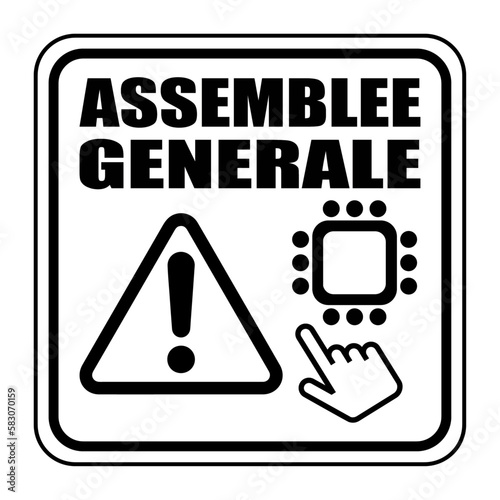 Logo assemblée générale.