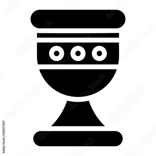 goblet glyph icon