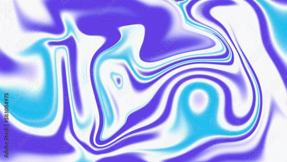 Colorful abstract psychedelic neon liquid backdrop. Water ink or acrylic paint marbled iridescent vivid texture. Colorful panoramic liquid wave background. Abstract fluid swirl pattern.