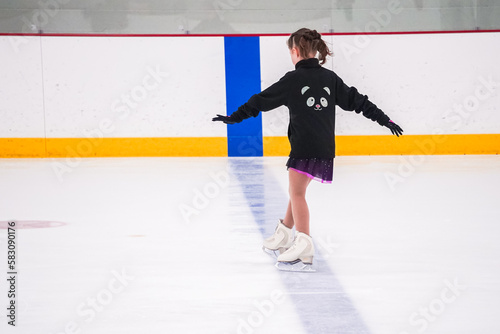 Figure skating practice